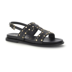 Stonefly sandali donna Gemma 4 black con borchie 223741