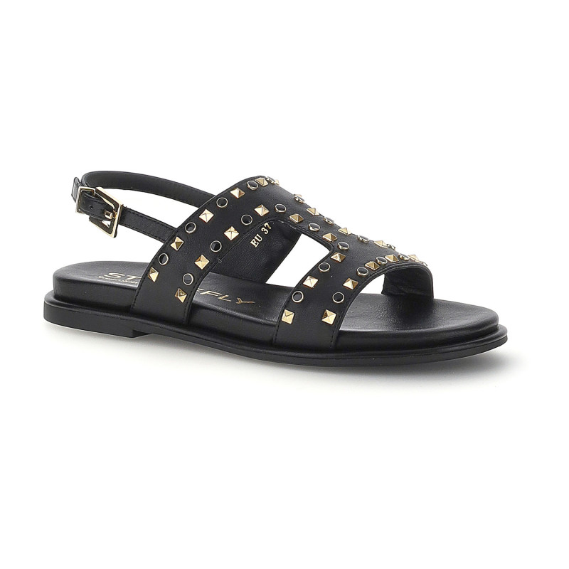 Stonefly sandali donna Gemma 4 black con borchie 223741