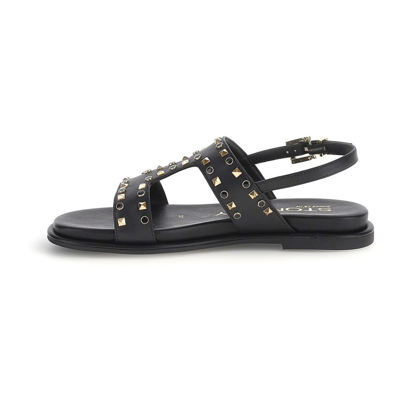 Stonefly sandali donna Gemma 4 black con borchie 223741