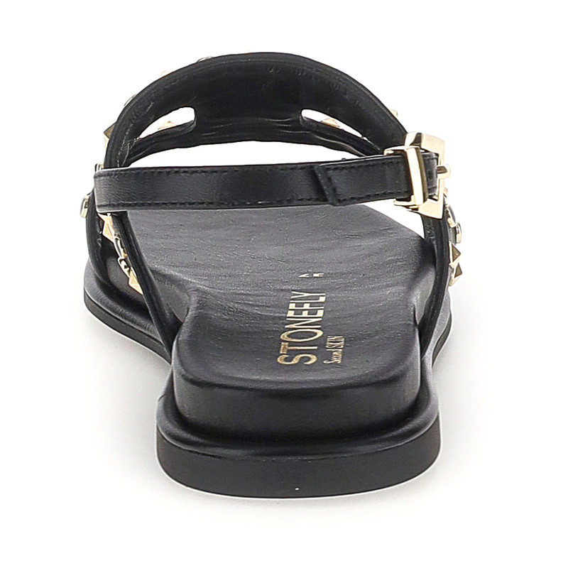 Stonefly sandali donna Gemma 4 black con borchie 223741