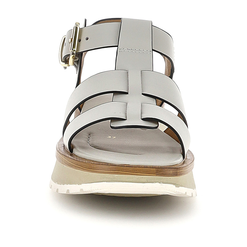 Stonefly sandali donna Star 10 white con zeppa 223847