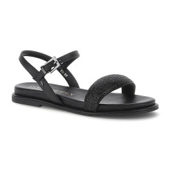 Stonefly sandali donna Gemma 1 black con fascia strass 223850