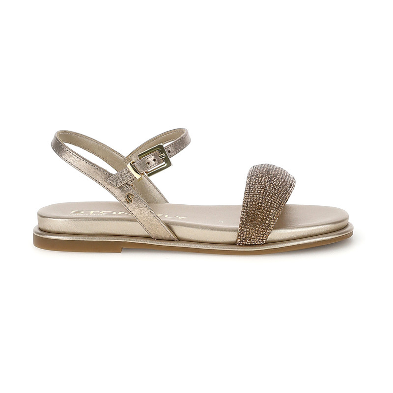 Stonefly sandali donna laminato Gemma 1 con fascia strass 223870
