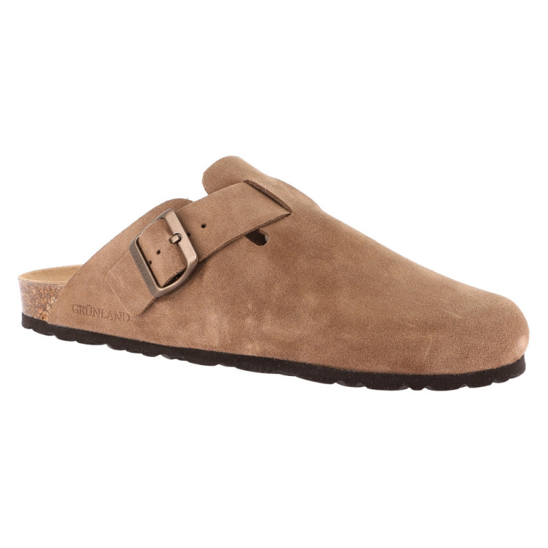 Grunland Sabot da uomo Robi in crosta col. tortora CB1800