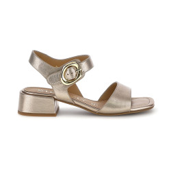 Stonefly sandalo donna Kara 4 in pelle laminata taupe 223711 I89