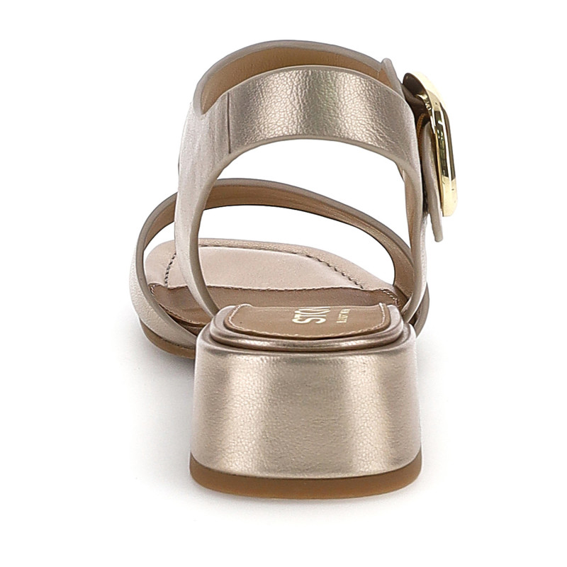 Stonefly sandalo donna Kara 4 in pelle laminata taupe 223711 I89