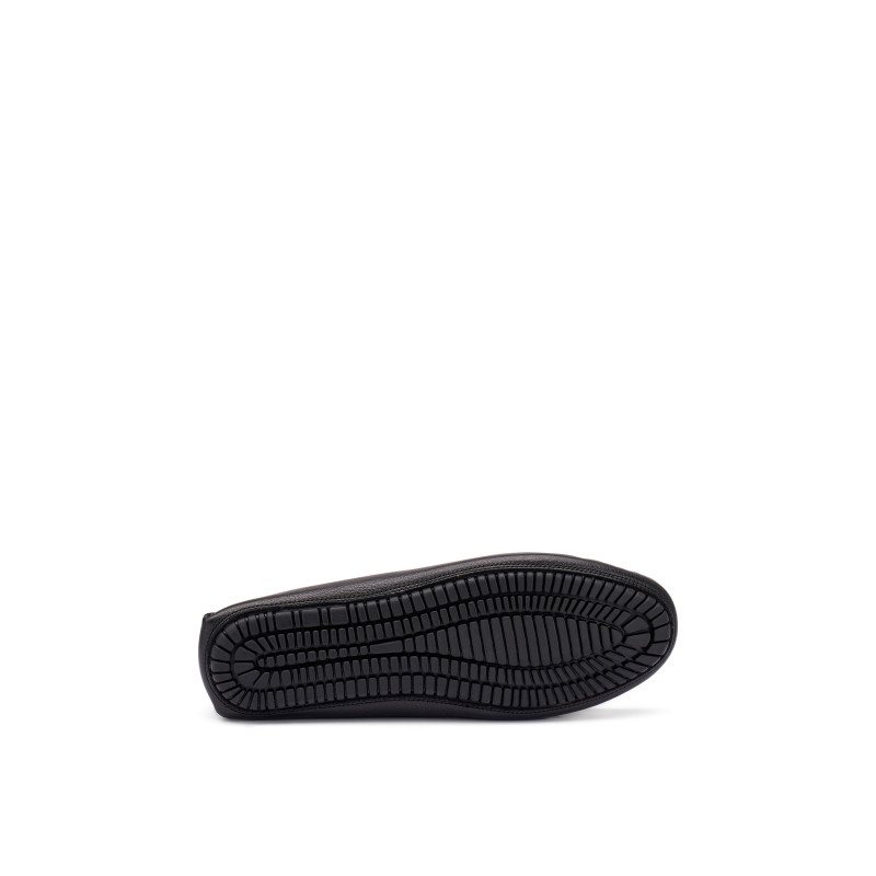 Frau mocassini uomo driver in pelle black nero 12M0