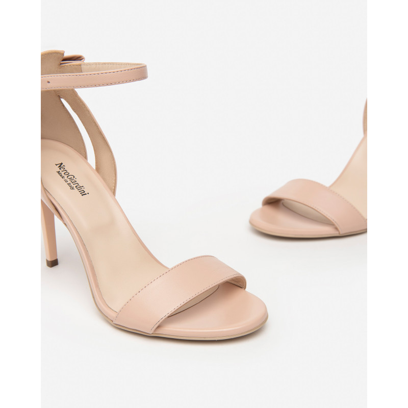 Nero Giardini sandali donna rosa con fiocco E410111DE606