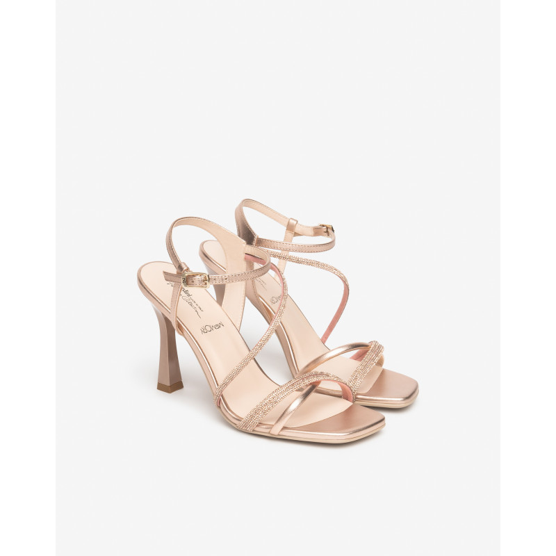 Nero Giardini sandali donna in pelle laminato phard E615673DE660