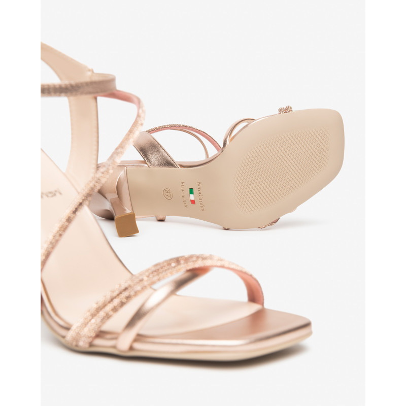 Nero Giardini sandali donna in pelle laminato phard E615673DE660
