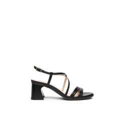 Nero Giardini sandali donna in pelle nero E615740D100