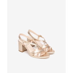 Nero Giardini sandali donna in pelle laminato sandalo E615753D434
