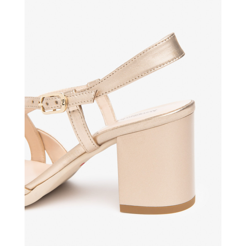 Nero Giardini sandali donna in pelle laminato sandalo E615753D434
