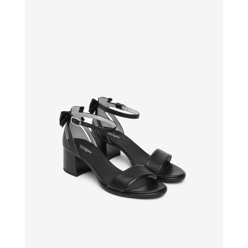 Nero Giardini sandali donna in pelle nero E615850D100