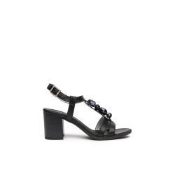 Nero Giardini sandali donna in pelle nero E615860D100