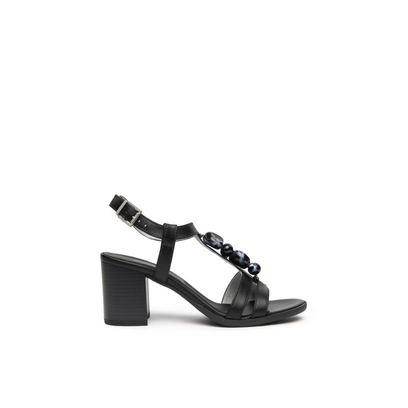 Nero Giardini sandali donna in pelle nero E615860D100