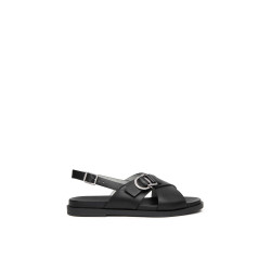 Nero Giardini sandali donna in pelle col.nero E615933D100