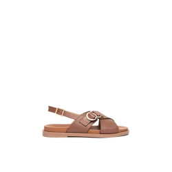 Nero Giardini sandali donna in pelle col. cuoio E615933D400