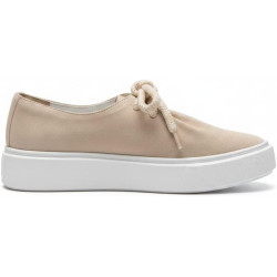 Frau slip on donna in pelle scamosciata ecru 41B2