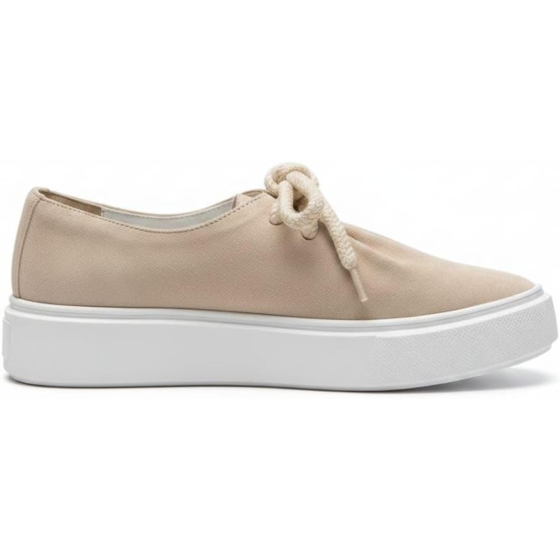 Frau slip on donna in pelle scamosciata ecru 41B2