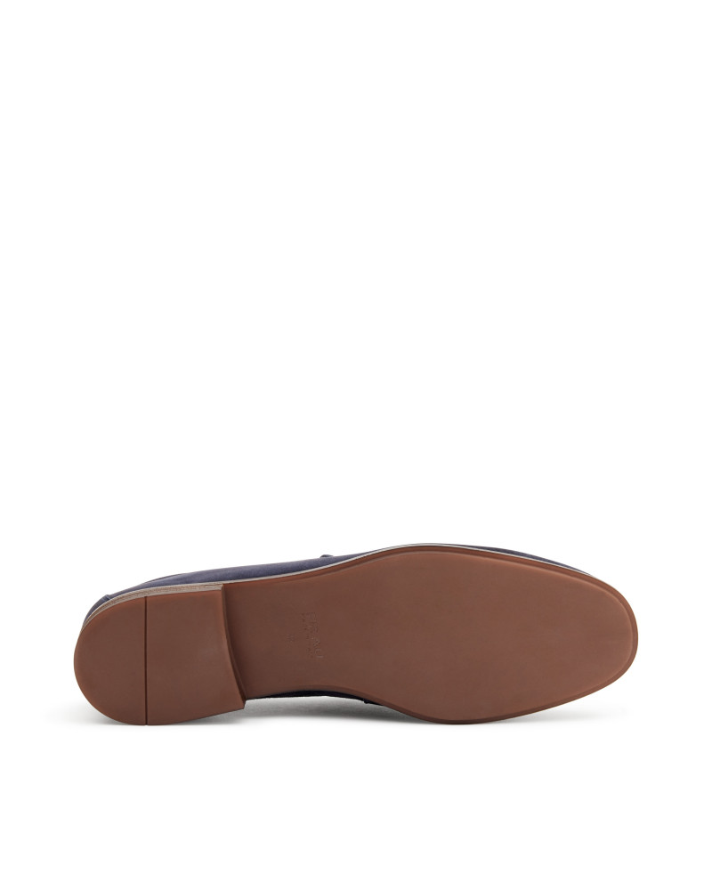 FRAU mocassino blu con morsetto 34D6