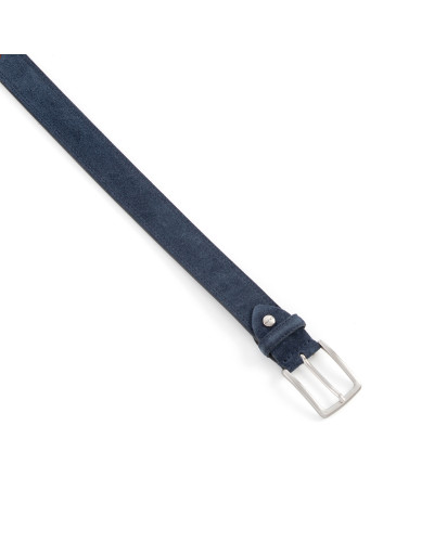 FRAU cintura in pelle scamosciata blu 533C