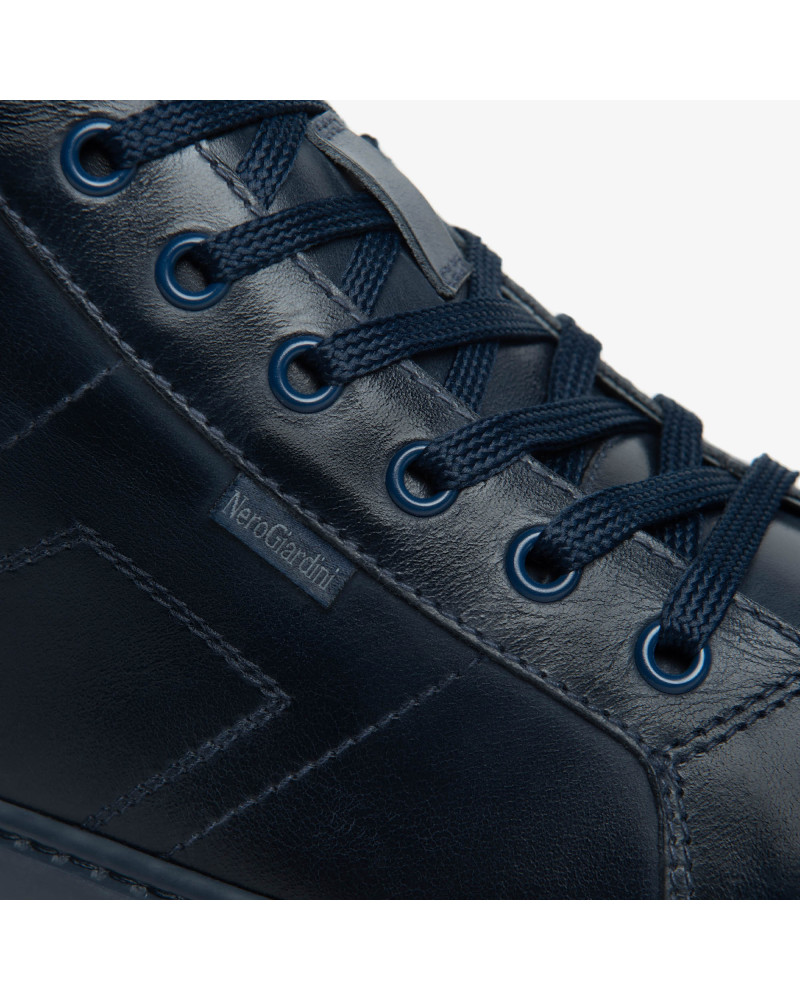 Nero Giardini sneakers alta blu I303061U207