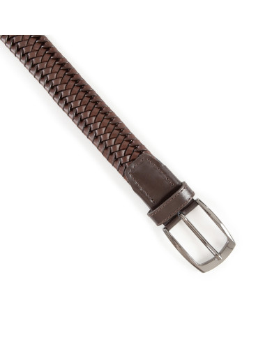 FRAU cintura intrecciata Testa di moro 643C