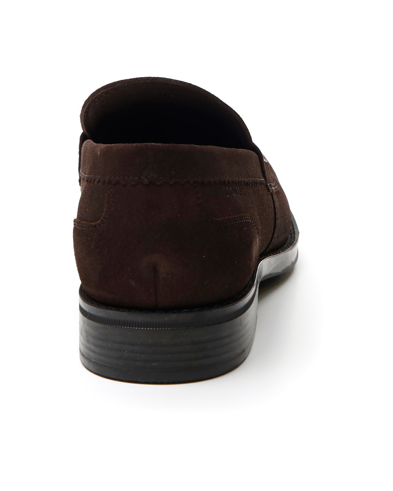 Stonefly mocassini uomo Bliss 1 in camoscio marrone 218257