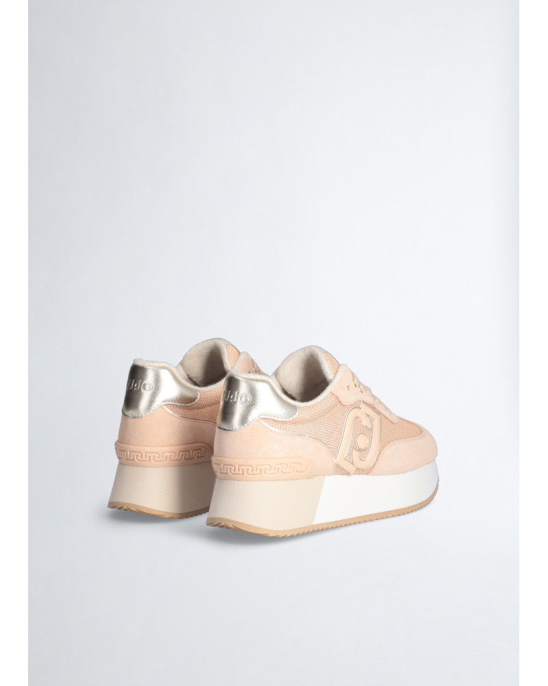 LIU JO sneakers papaya in brighty mesh BA4081PX