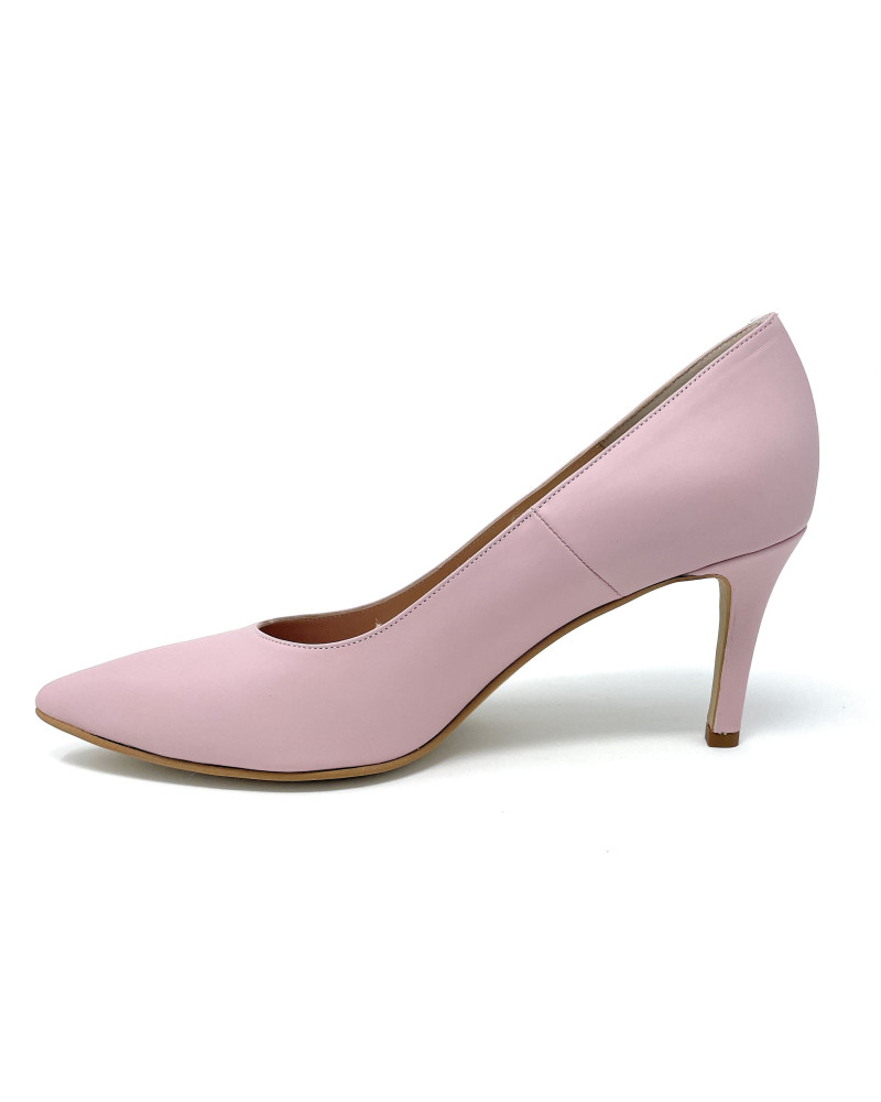 Teresi décolté vitello cipria tacco 70