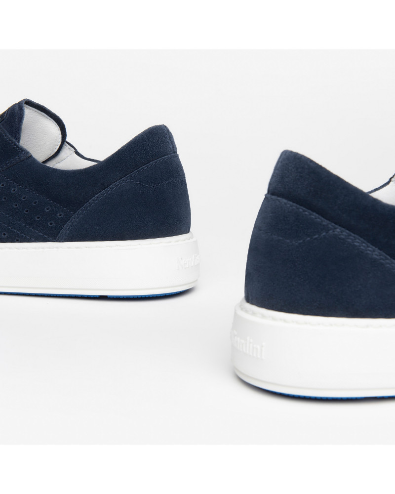 Nero Giardini sneakers camoscio blu E400220U212