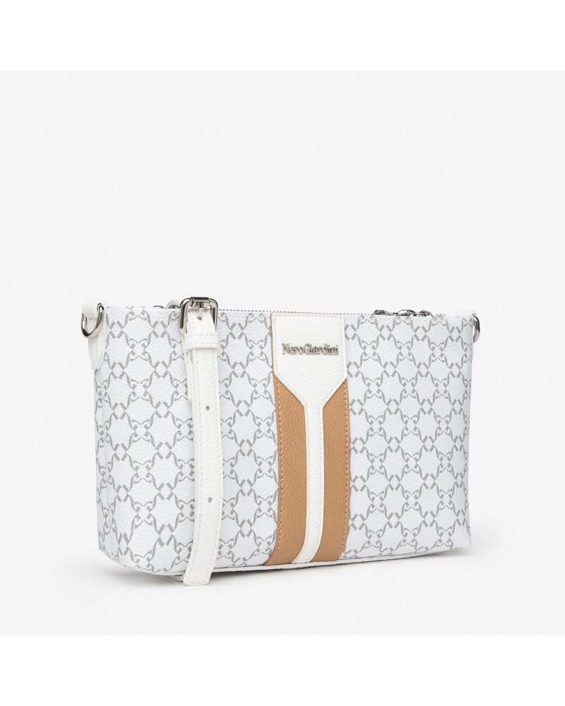 Nero Giardini borsa a tracolla bianca E443742D707