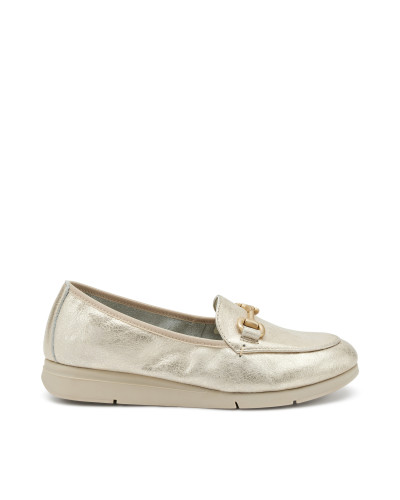 FRAU mocassino comfort laminato platino 51V5