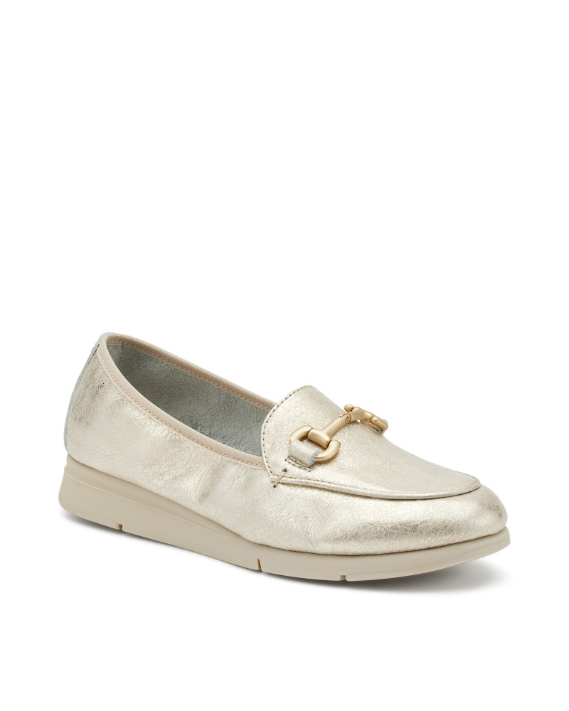 FRAU mocassino comfort laminato platino 51V5