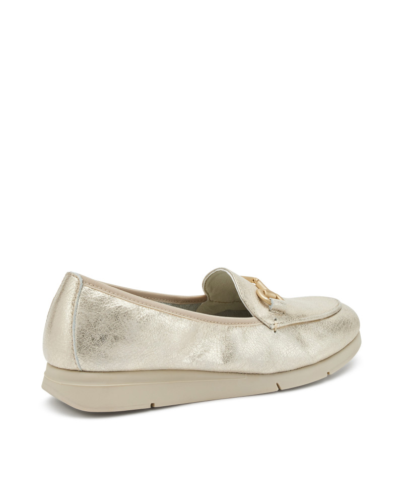 FRAU mocassino comfort laminato platino 51V5