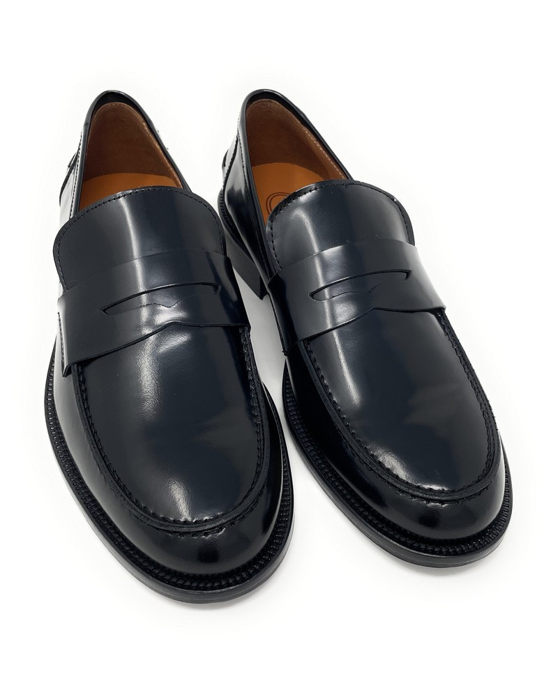 Rogal's mocassino nero con fascetta