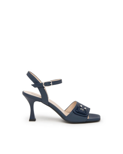 Nero Giardini sandalo in nappa blu E410140DE200