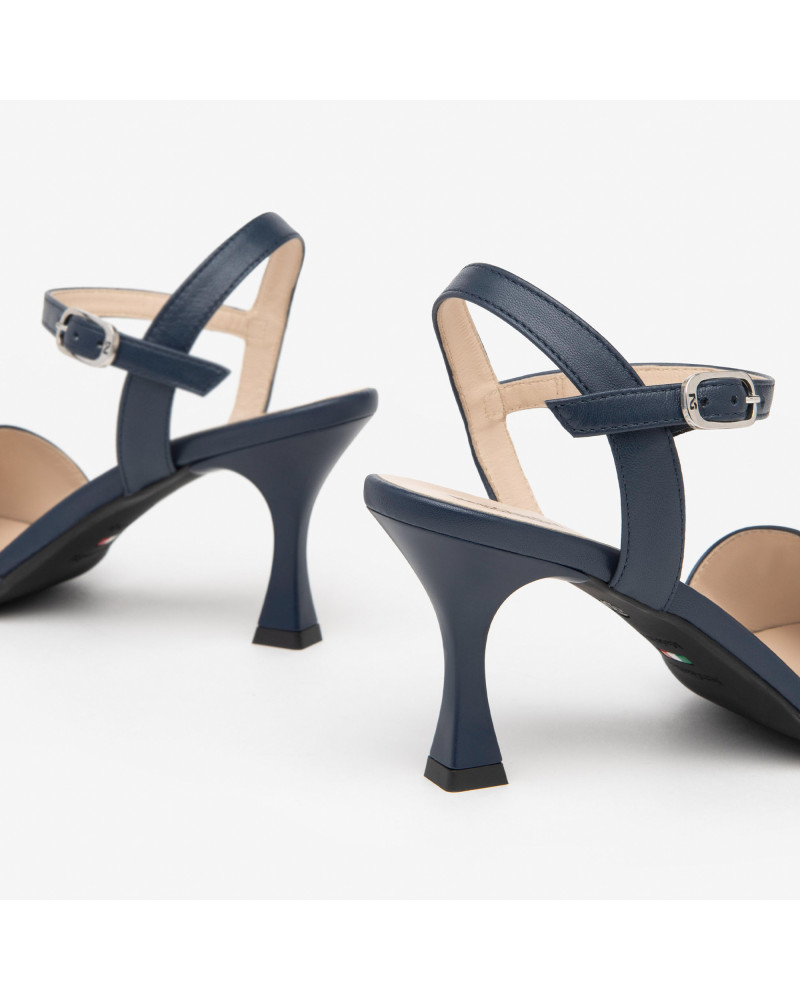Nero Giardini sandalo in nappa blu E410140DE200