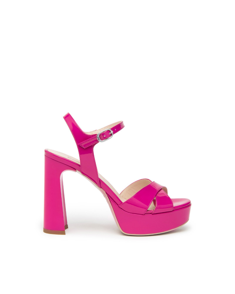 Nero Giardini sandalo in vernice fuxia E410212D609