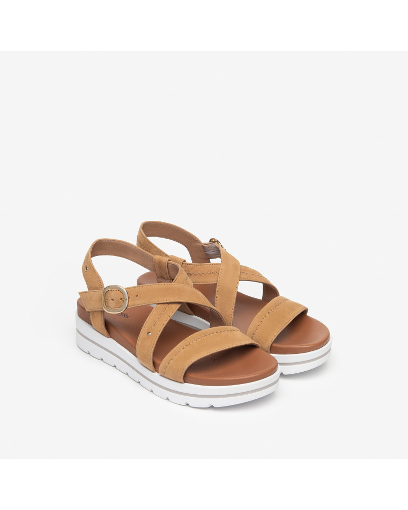 Nero Giardini sandalo platform col. sigaro E410720D340