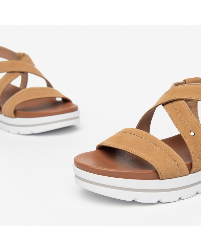 Nero Giardini sandalo platform col. sigaro E410720D340