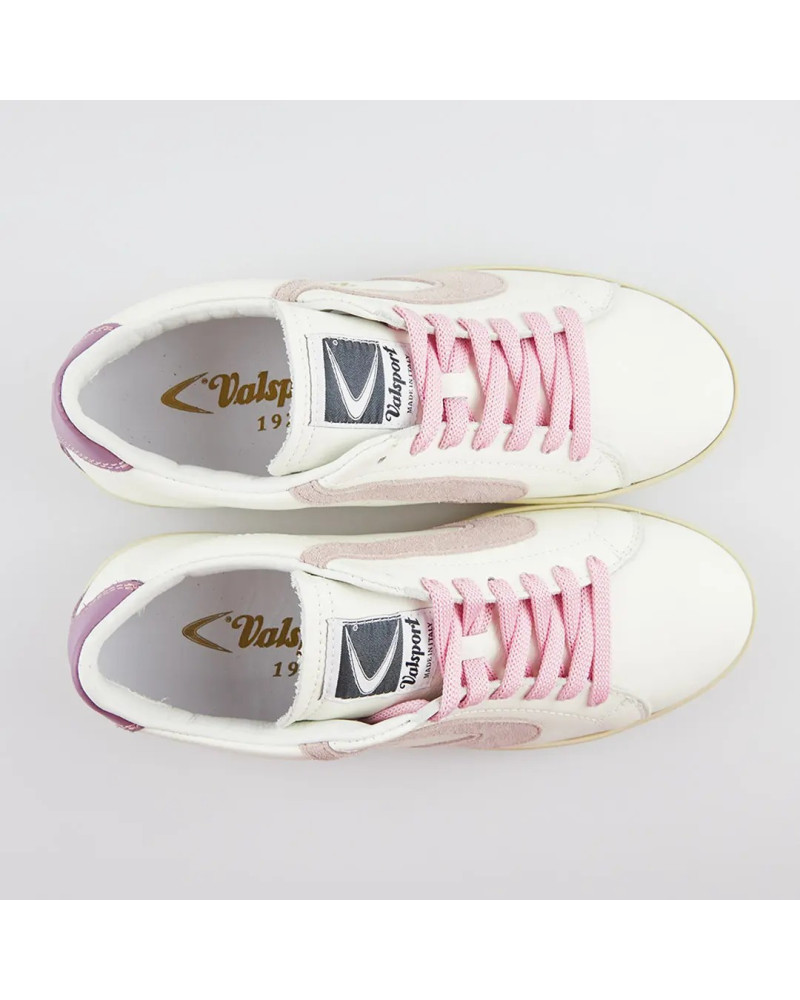 Valsport Tournament bianco-nude-ciclamino