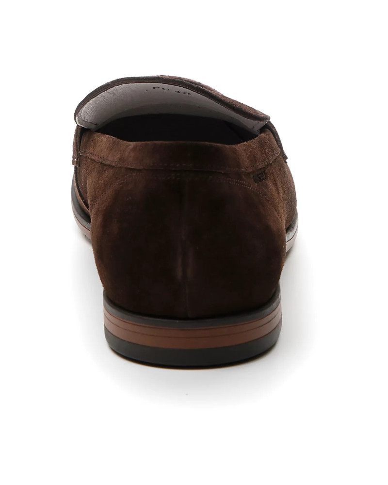 Stonefly mocassini uomo Steve 4 in camoscio brown 217922