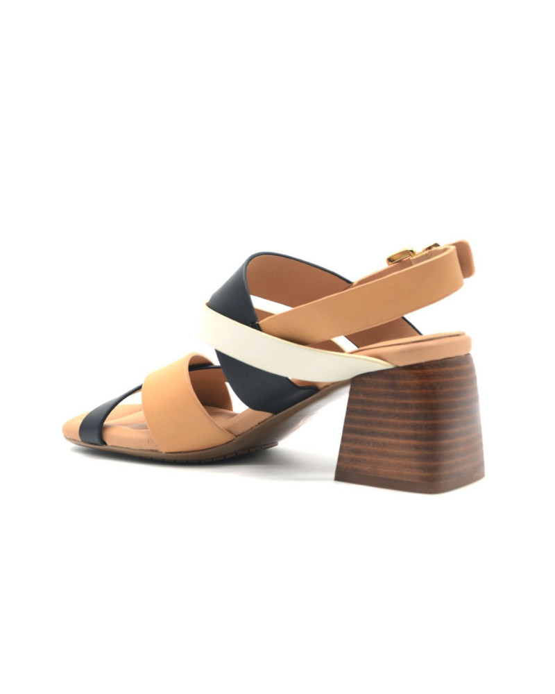 Stonefly sandalo con tacco Talitha 3 brown