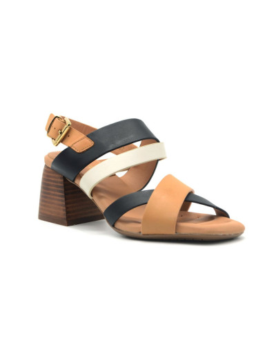 Stonefly sandalo con tacco Talitha 3 brown