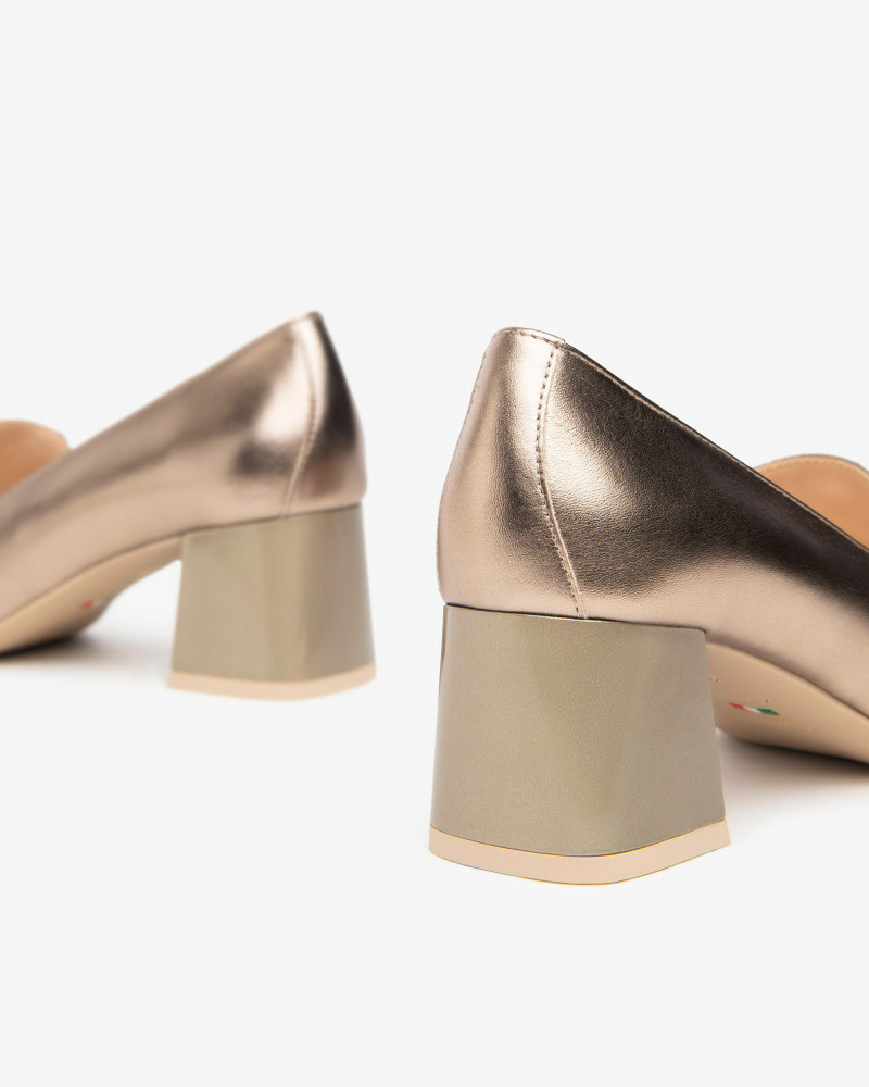 Nero Giardini mocassini donna in pelle bronzo I410932D312