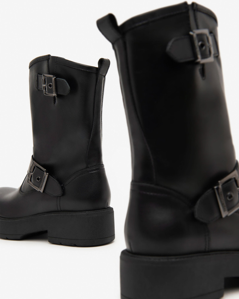 Nero Giardini stivaletti donna in pelle nero I411980D100