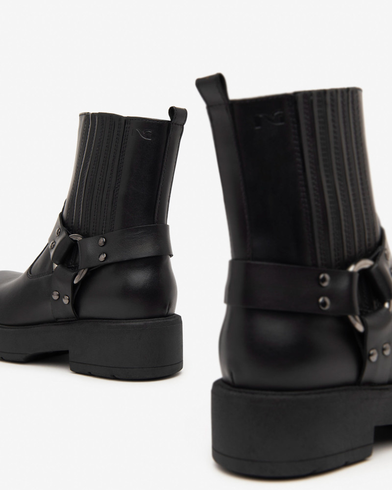 Nero Giardini stivaletti donna in pelle nero I411988D100