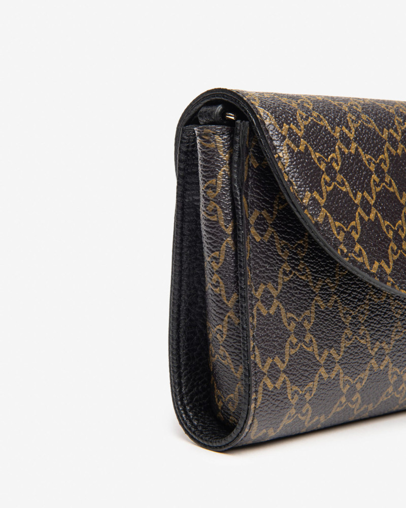 Nero Giardini pochette da donna in materiale tecnico t.moro I443804D300